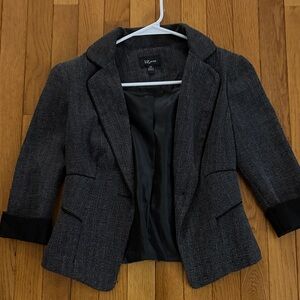Iz Byer Women's Charcoal Blazer